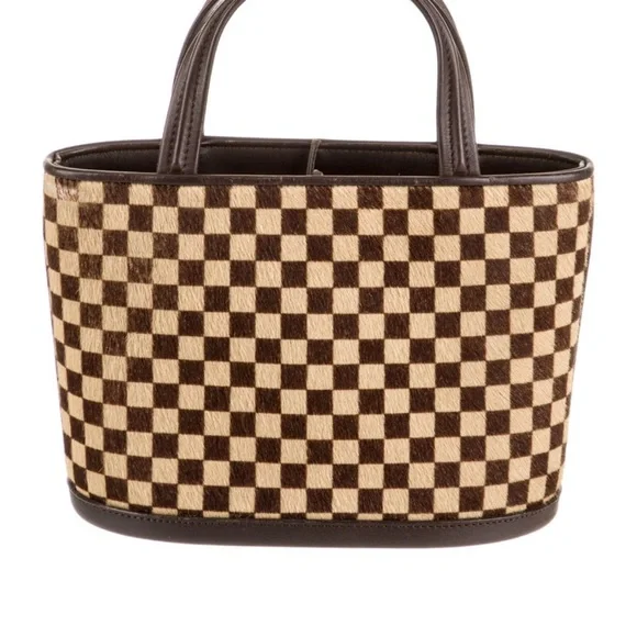 Louis Vuitton Brown Sauvage Impala Tote - Picture 9 of 13